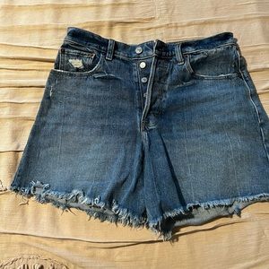 Abercrombie High Rise Dad Short
